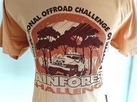 RFC Rainforest Challenge LOGO - Premium Cotton Round Neck Brown