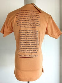 RFC Rainforest Challenge LOGO - Premium Cotton Round Neck Brown