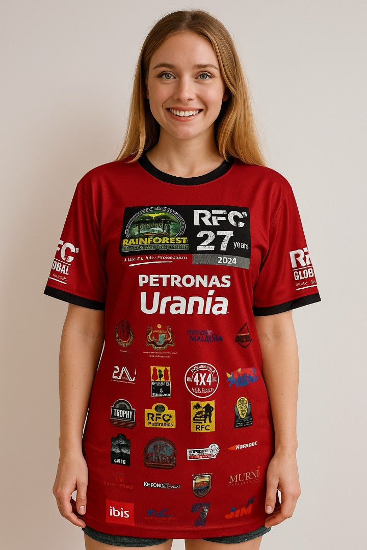RFC Rainforest Challenge 2024 GrandFinal 27th Year Official T-Shirt (Special Edition)