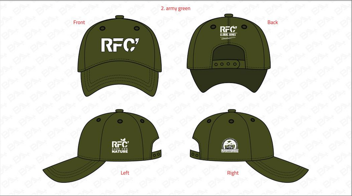 RFC RAINFOREST CHALLENGE RFC'27 YEAR 2024 EVENT (Limited Edition) Embroidery