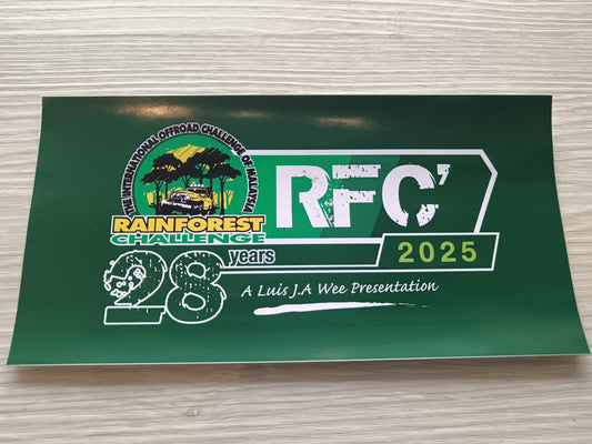 RFC 2025 Rainforest Challenge Grand Final Official Sticker