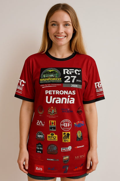 RFC Rainforest Challenge 2024 GrandFinal 27th Year Official T-Shirt (Special Edition)