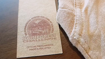 RFC Rainforest Challenge LOGO - Premium Cotton Round Neck Brown